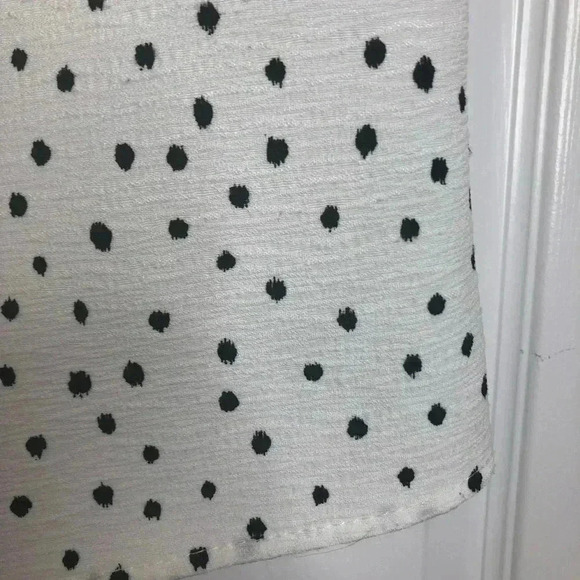 Renee C. Tank  Top Polka Dots White & Black Size Small - Picture 2 of 16